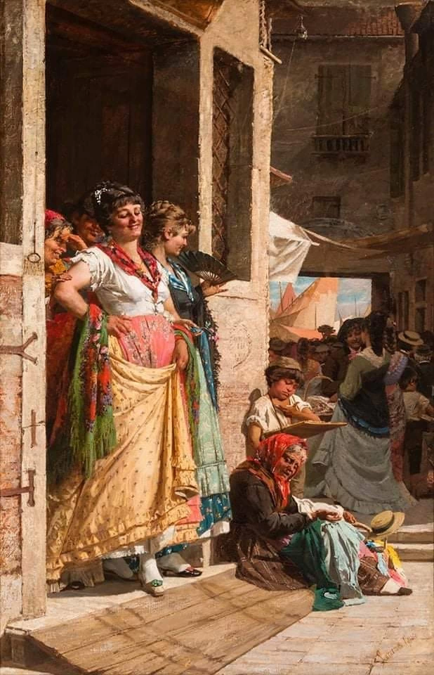 L'allegra giornata, 1880